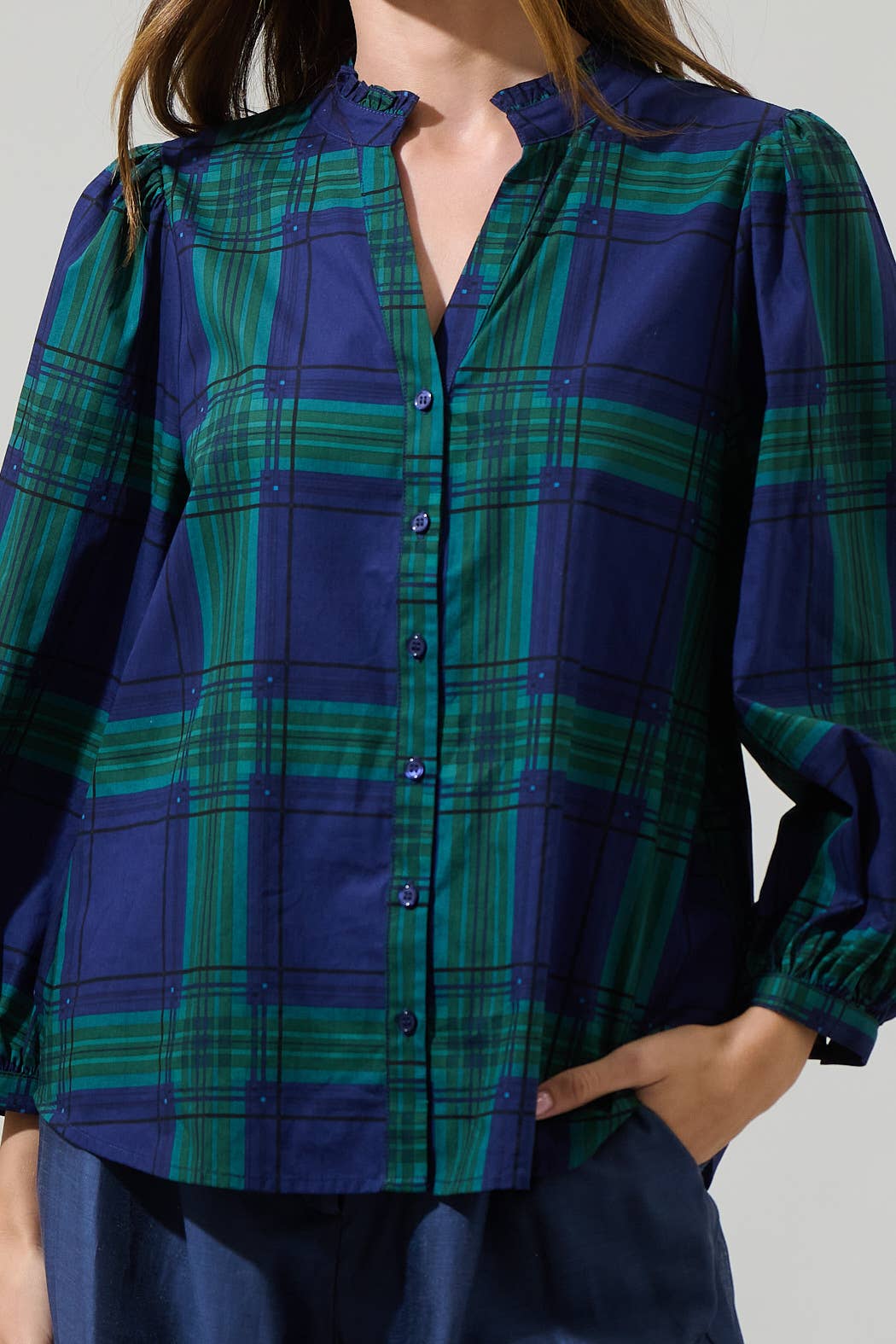 Ima Plaid Button Up