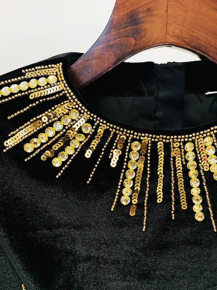 The Velvet Firework Dress