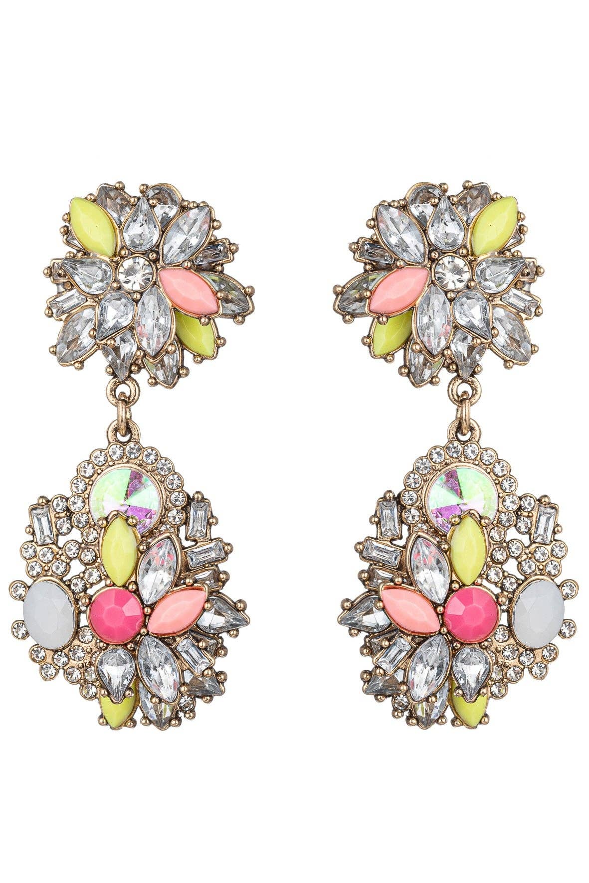 Art Gala Ivy Pink Earrings