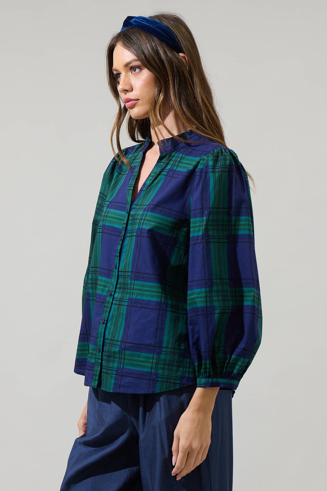 Ima Plaid Button Up