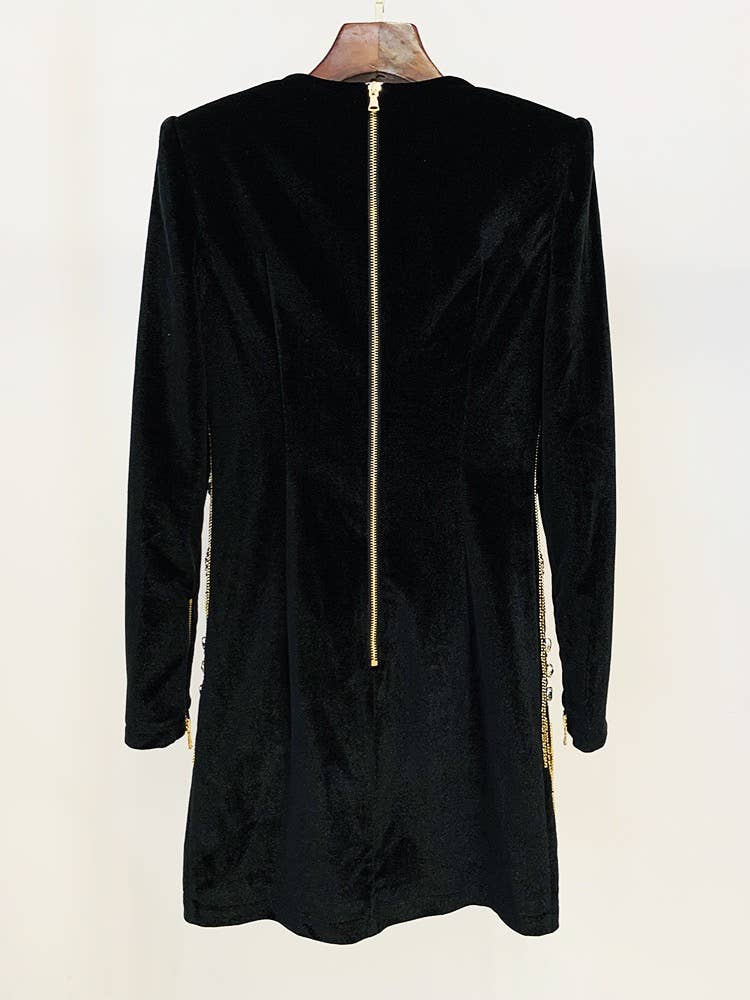 The Velvet Firework Dress