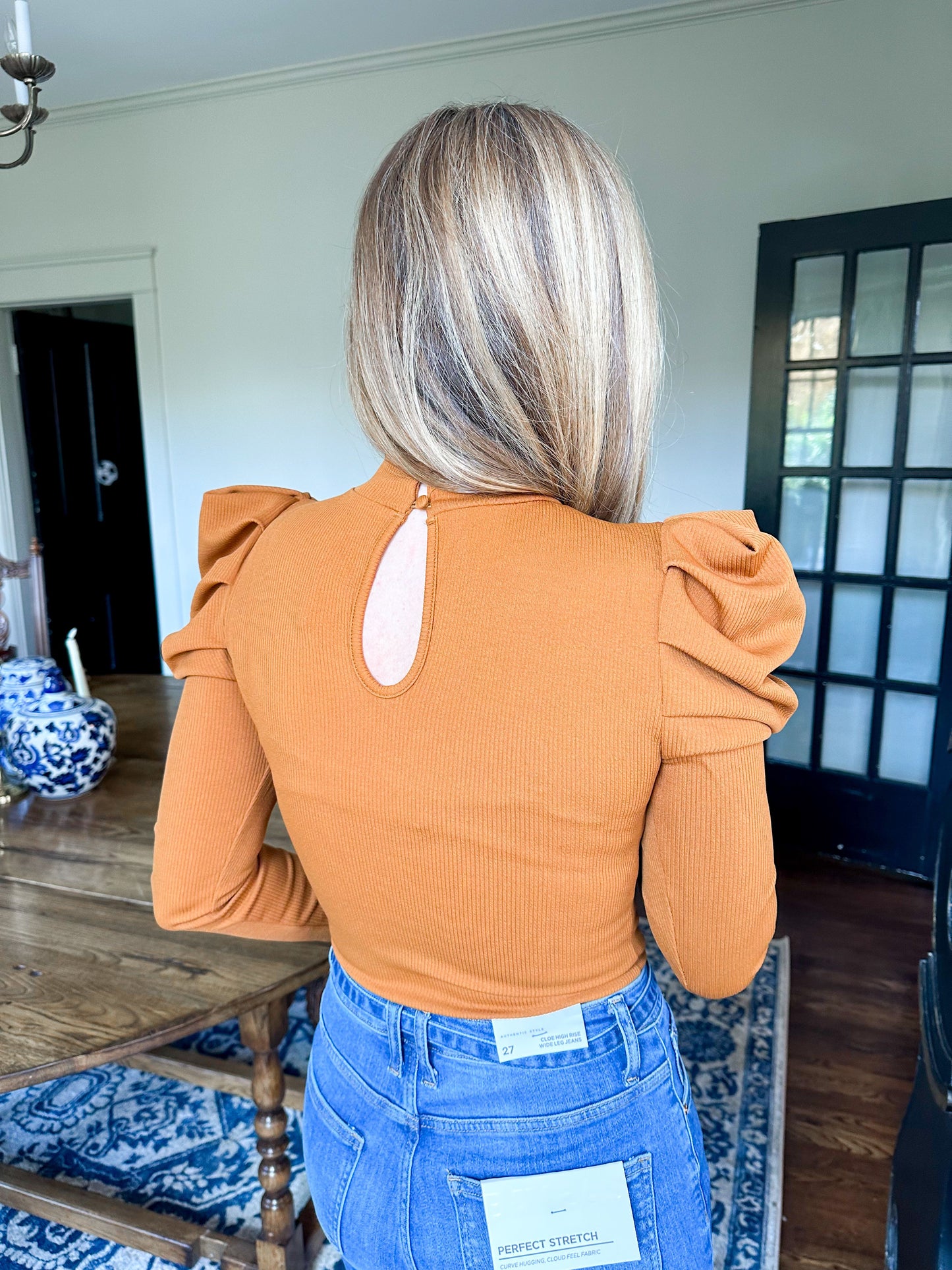 Puff Sleeve Bodysuit